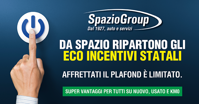 Ripartono gli Ecoincentivi 2024: ti aspettiamo da Spazio!